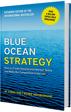 Image of  Blue Ocean Strategy Book by W. Chan Kim and Renée Mauborgne